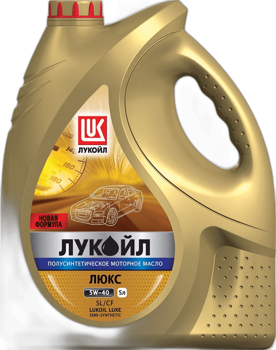 Масло моторное Лукойл ЛЮКС полусинтетическое 5/40 API SL/CF