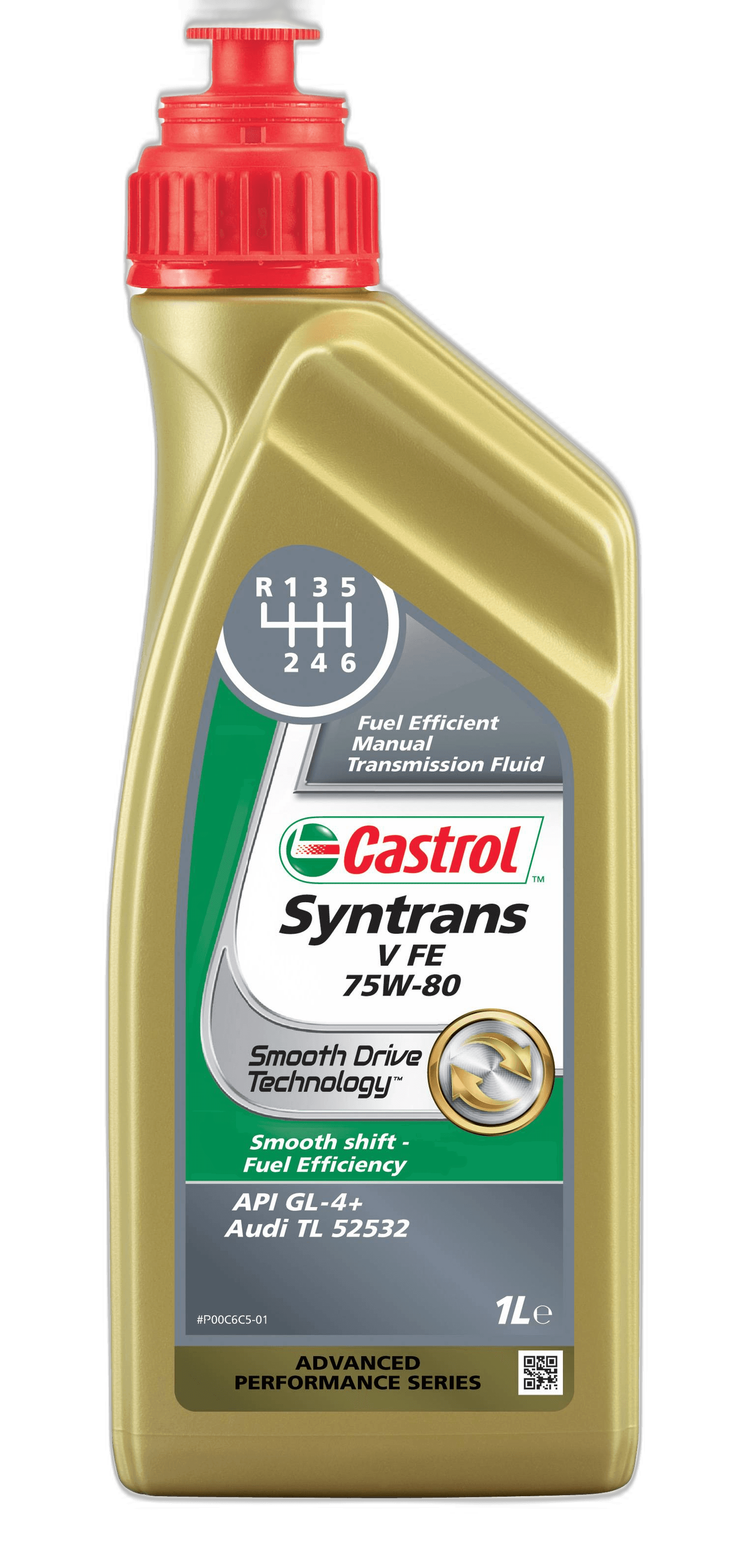 Масло трансмиссионное Castrol Syntrans 75W-80 V FE API GL-4+