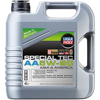 Масло моторное Liqui Moly Special Tec AA 5/20 API SN Plus + RC (4 л.)