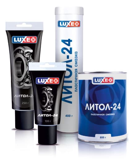 Смазка антифрикционная многоцелевая водостойкая Luxe Литол-24 (0,85 кг.)