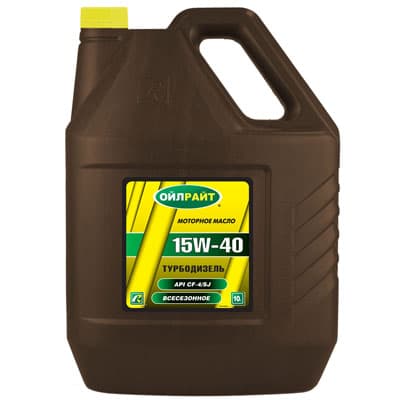 Масло моторное Oil Right Турбо Дизель 15/40 API CF-4/SJ (10 л.)