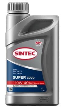Масло моторное Sintoil/Sintec Super 3000 10/40 API SG/CD (1 л.)