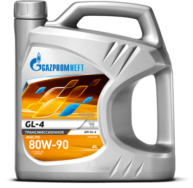 Масло трансмиссионное Gazpromneft 80/90 API GL-4 (9,36 кг, 10 л.)