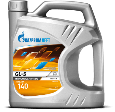 Масло трансмиссионное Gazpromneft 140 API GL-5 (3,61 кг, 4 л.)