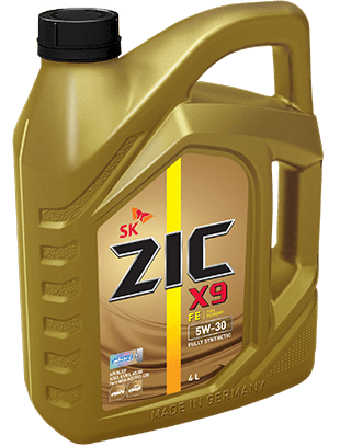 Масло моторное ZIC X9 FE 5/30 API SL/CF (4 л.)