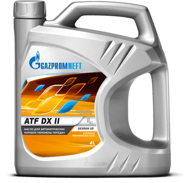 Масло трансмиссионное Gazpromneft ATF DX II (3,47 кг, 4 л.)