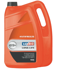 Антифриз Luxe Long Life G-12+ красный арт. 673 (5 кг.)