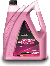 Антифриз Nerson HD Premium G-12+ (-40) красный (4 л.)