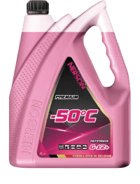 Антифриз Nerson HD Premium G-12+ (-50) красный (4 л.)