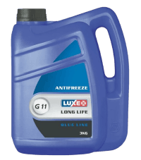 Антифриз Luxe Long Life G-11 синий арт. 696 (3 кг.)