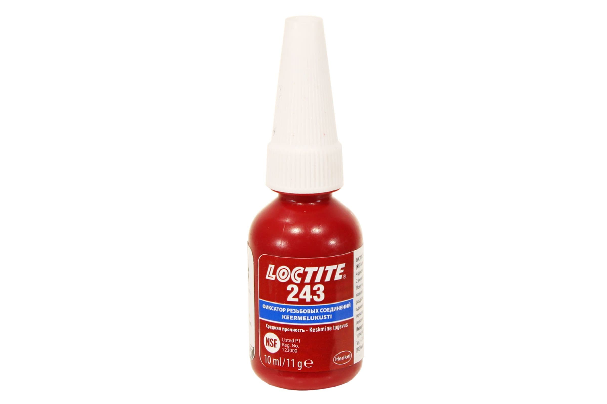 Резьбовой фиксатор Loctite 243 средней прочности (0,050 л.)