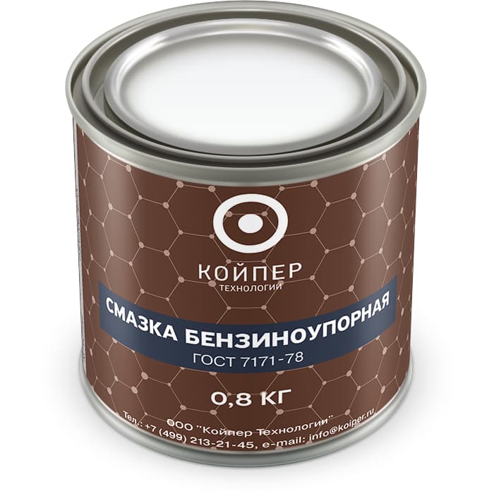 Смазка резьбовая Койпер Бензиноупорная (0,8 кг.)