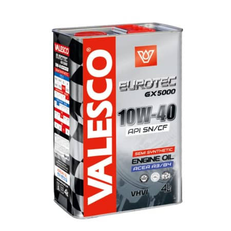 Масло моторное VALESCO EUROTEC GX 5000 10/40 API SN/CF (20 л.)