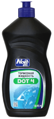 Жидкость тормозная NORD OIL DOT-4 (0.45 л.)