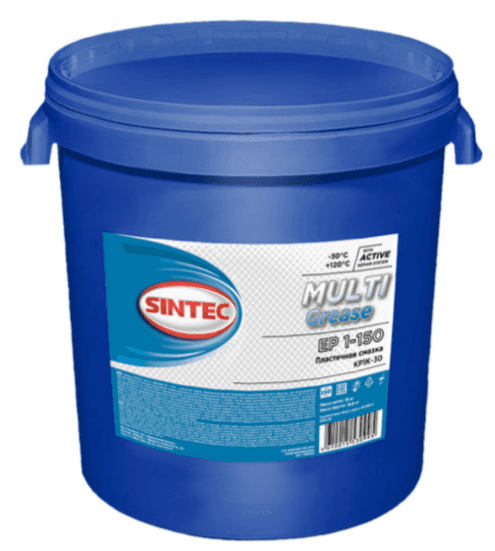 Смазка многоцелевая пластичная Sintec Multi Grease EP 1-150 (18 кг.)