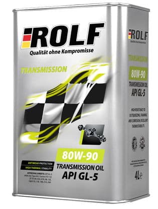Масло трансмиссионное Rolf Transmission 80/90 API GL-5 (1 л.)