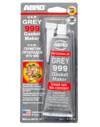 Герметик силиконовый ABRO Gasket Maker Grey 999 (0,085 кг.) 9AB