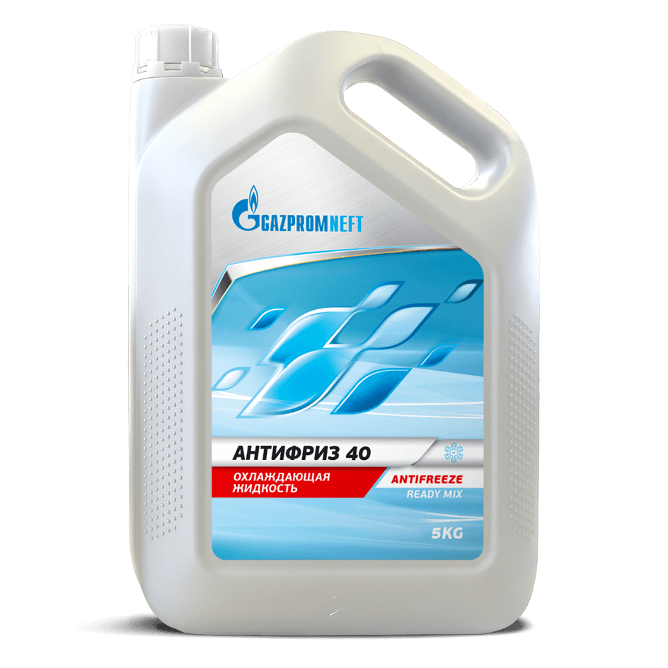 Антифриз Gazpromneft 40 красный (5 кг.)