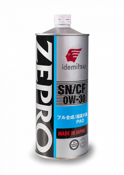 Масло моторное IDEMITSU Zepro Touring Pro 0/30 API SN/CF ILSAC GF-5 (1 л.)