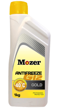 Антифриз MOZER Gold G-12 желтый (1 кг.)