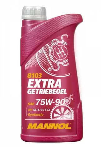 Масло трансмиссионное Mannol Extra Getriebeoel 75/90 API GL-4/GL-5 (1 л.)