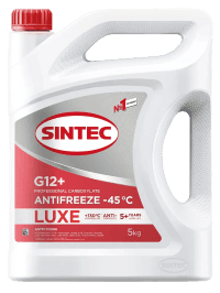 Антифриз Sintec Luxe G-12+ Red (-45) (5 кг.)